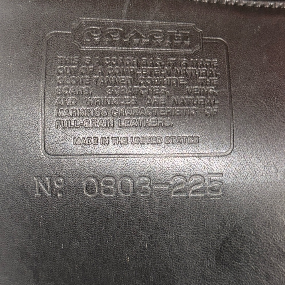 Coach Vintage Black Briefcase! - Picture 9 of 9